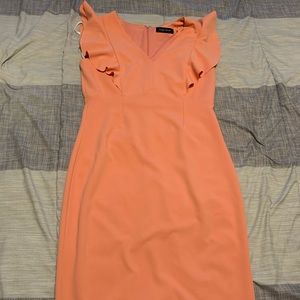 Ivanka Trump sleeveless ruffled dress